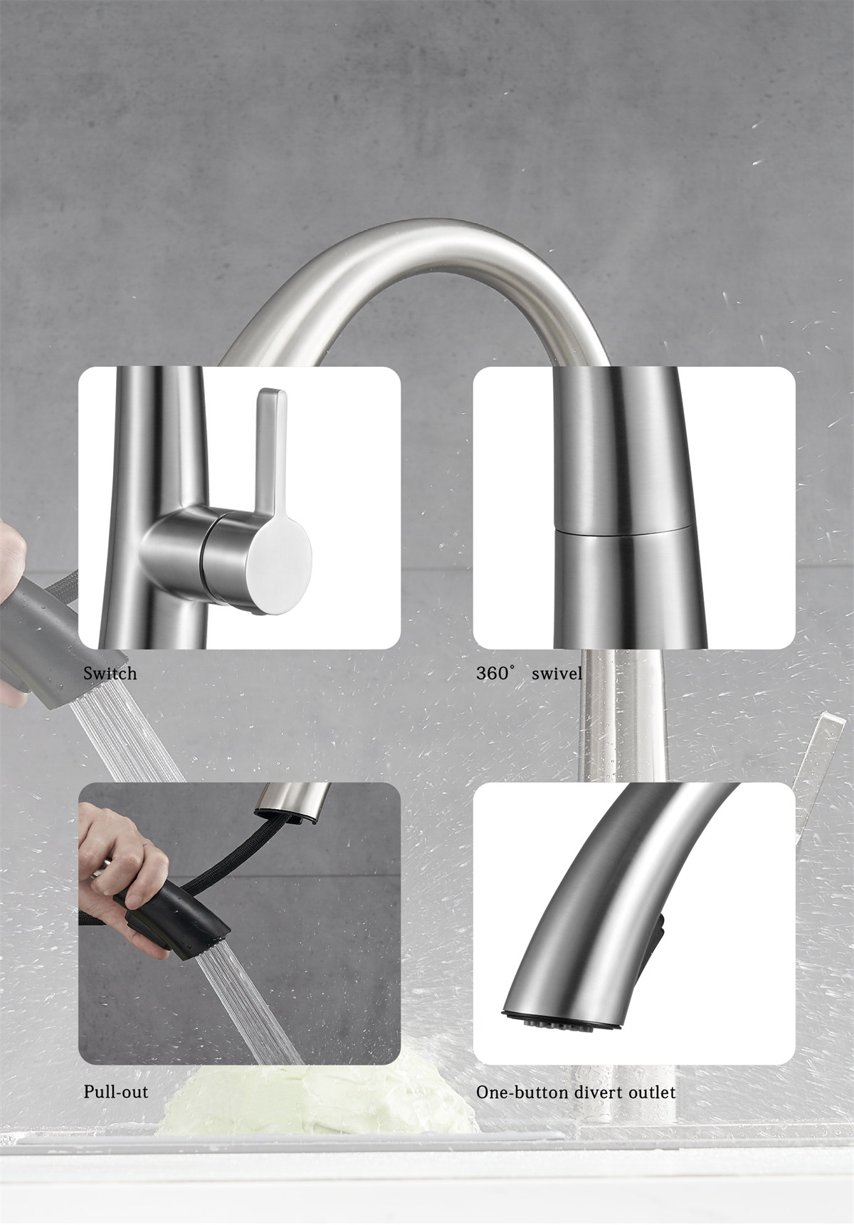 single-handle-kitchen-mixer-pull-down